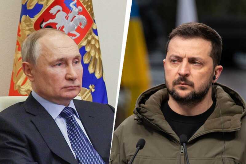 Зеленский отверг предложение Путина о перемирии