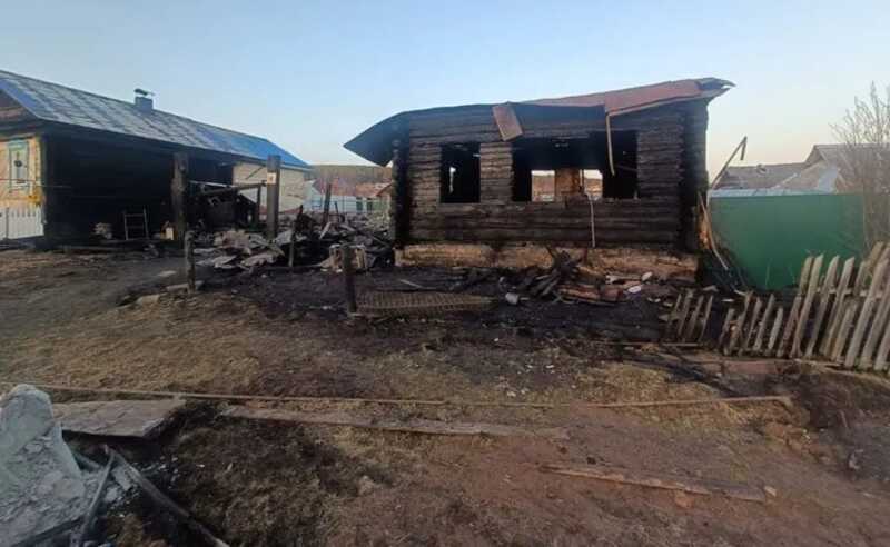 Пять детей погибли в результате пожара в частном доме в Астрахани
